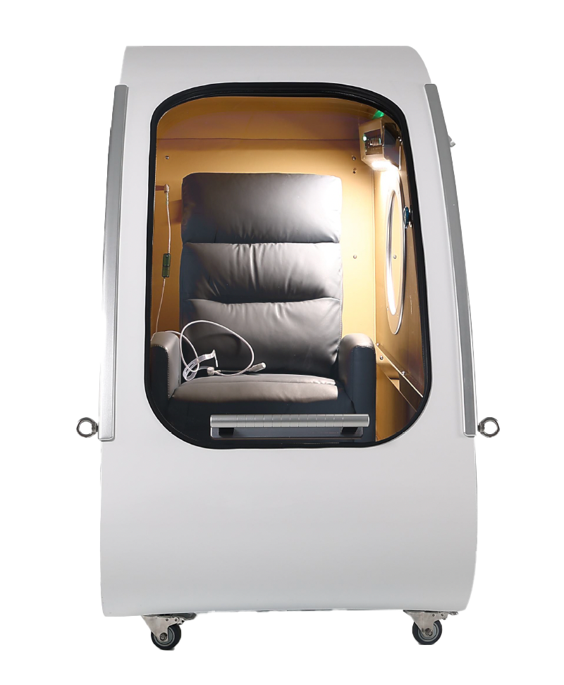 Sitting-Type Hard-Sided Hyperbaric Oxygen Chamber